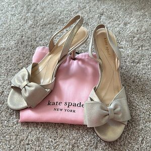 EUC Kate Spade sling backs